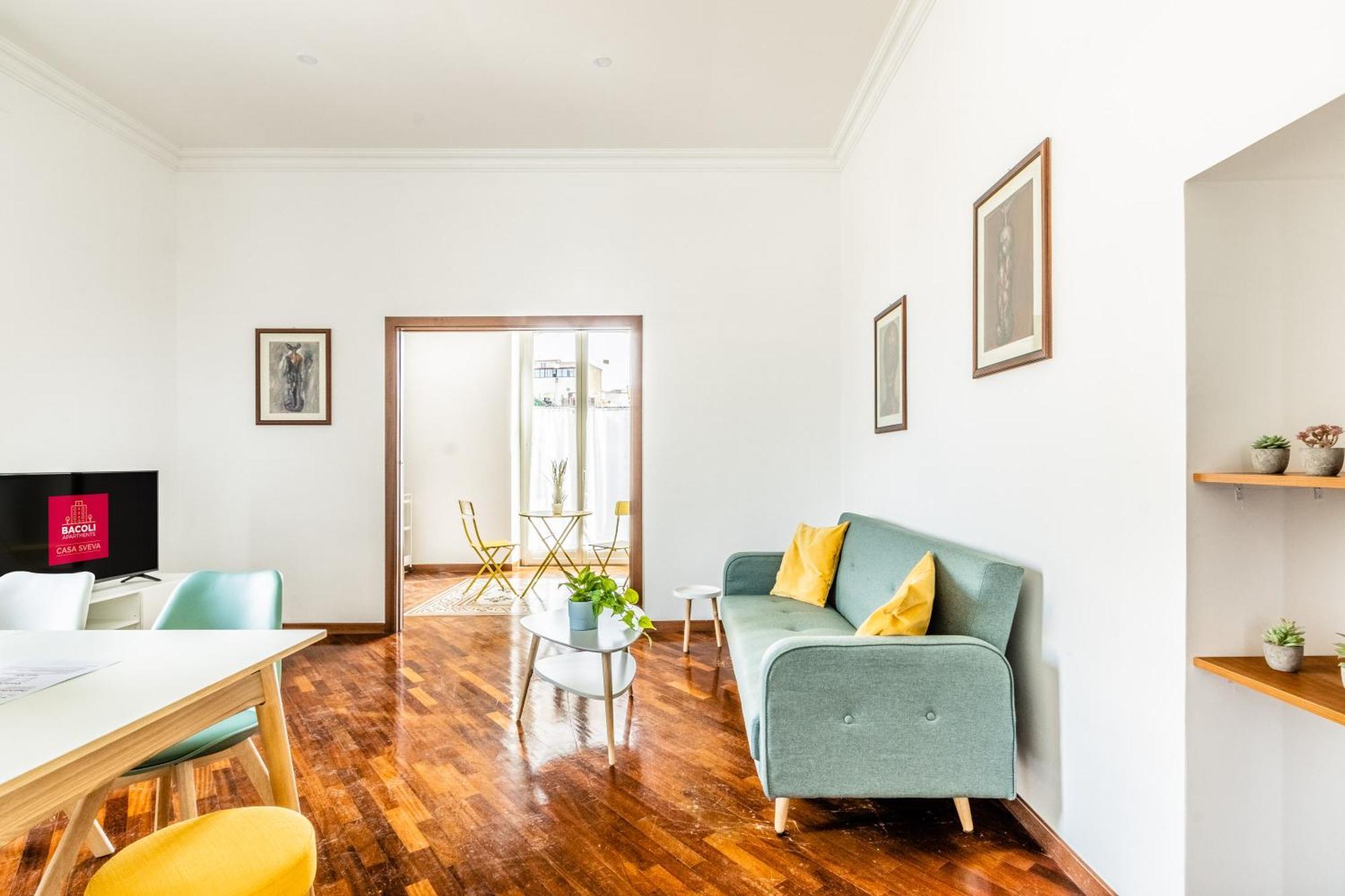 Bacoli Sveva Luxury House - Terrace & Design Apartman Kültér fotó