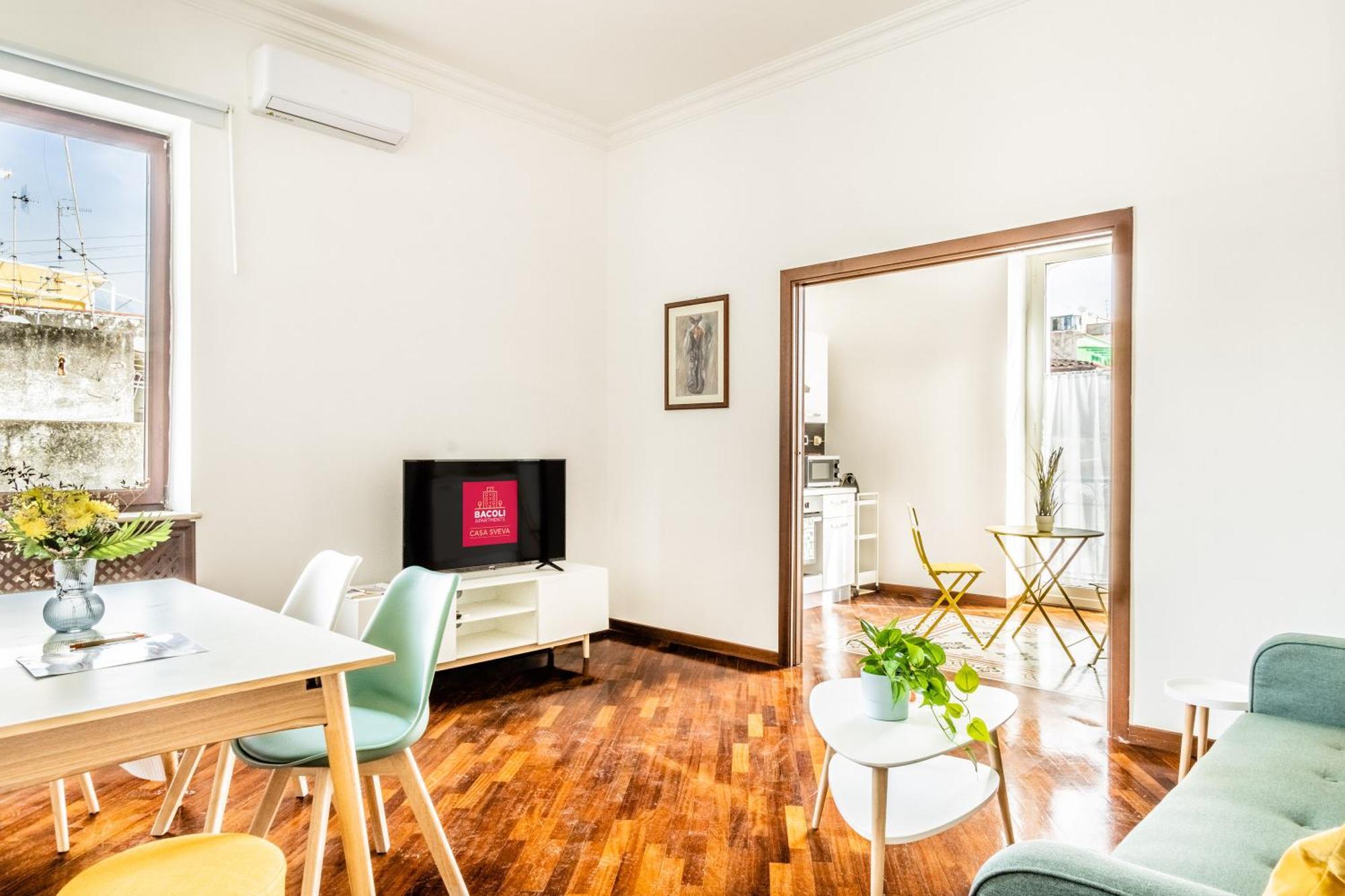 Bacoli Sveva Luxury House - Terrace & Design Apartman Kültér fotó
